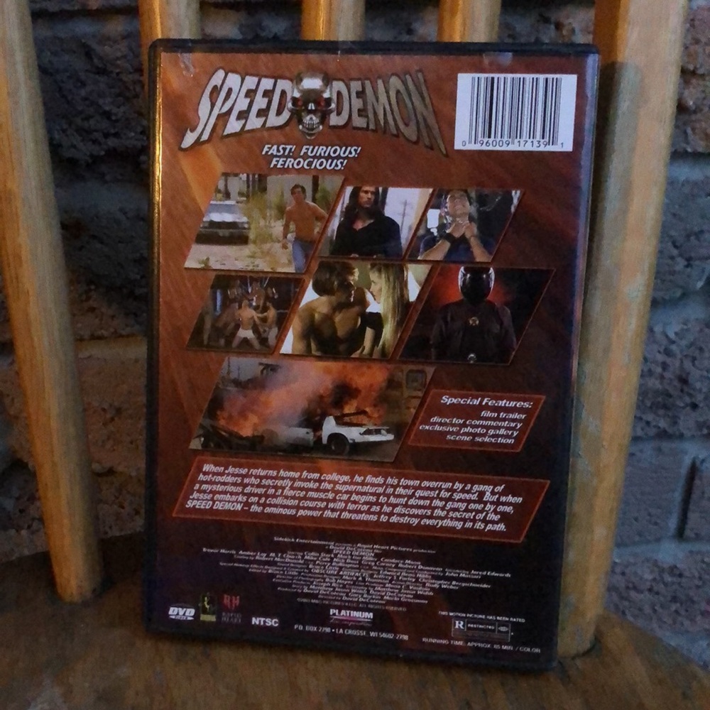 Speed Demon DVD - 2003- Fast! Furious! Ferocious! - Picture 2 of 9